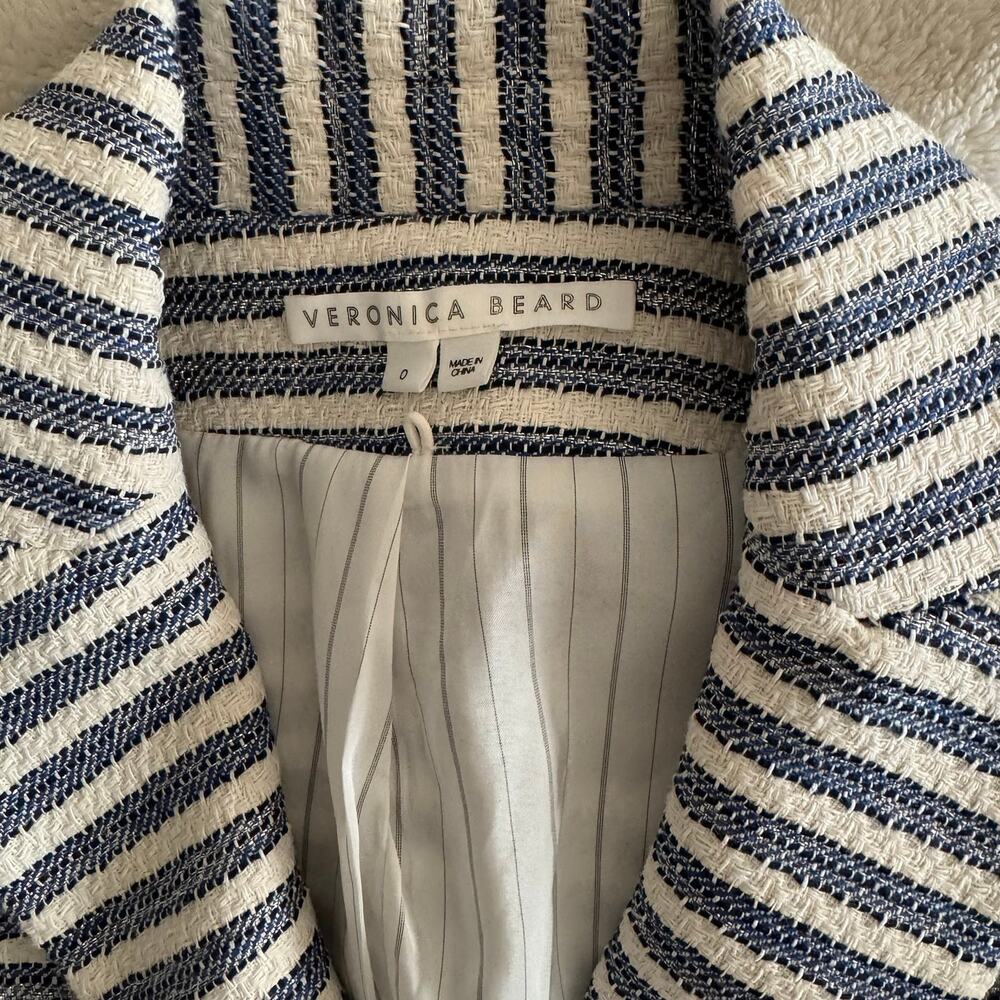 Veronica Beard Ryland Dickey Blazer Jacket Size 0
